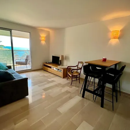 別荘 Sea View Near Ilette - Sleeps 4 - Parking *