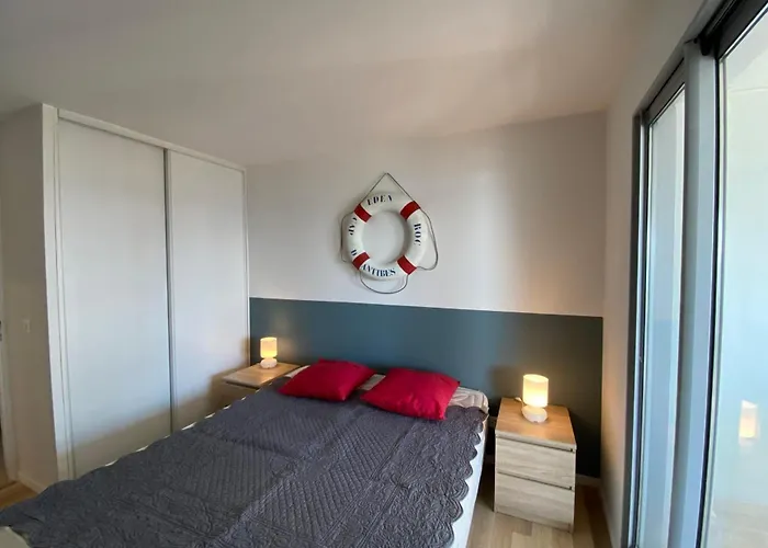 別荘 Sea View Near Ilette - Sleeps 4 - Parking *