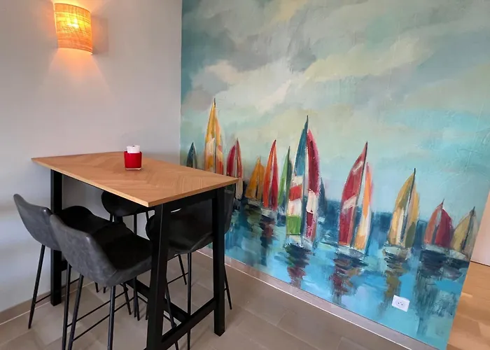 Sea View Near Ilette - Sleeps 4 - Parking Сasa de vacaciones Antibes